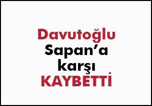 Davutoğlu, Sapan’a açtığı davayı kaybetti